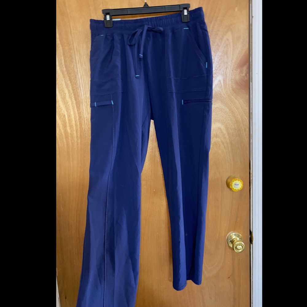 Scrubstar Navy Scrub pants size M petite - NWT